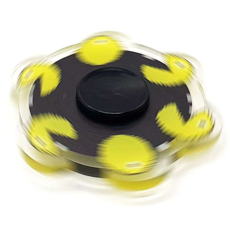 Running Fidget Spinner- Animated Fidget Spinner- PacMan