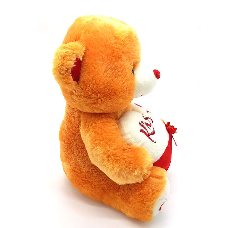 Valentines Day Big Teddy Bear with Kiss Me Pillow