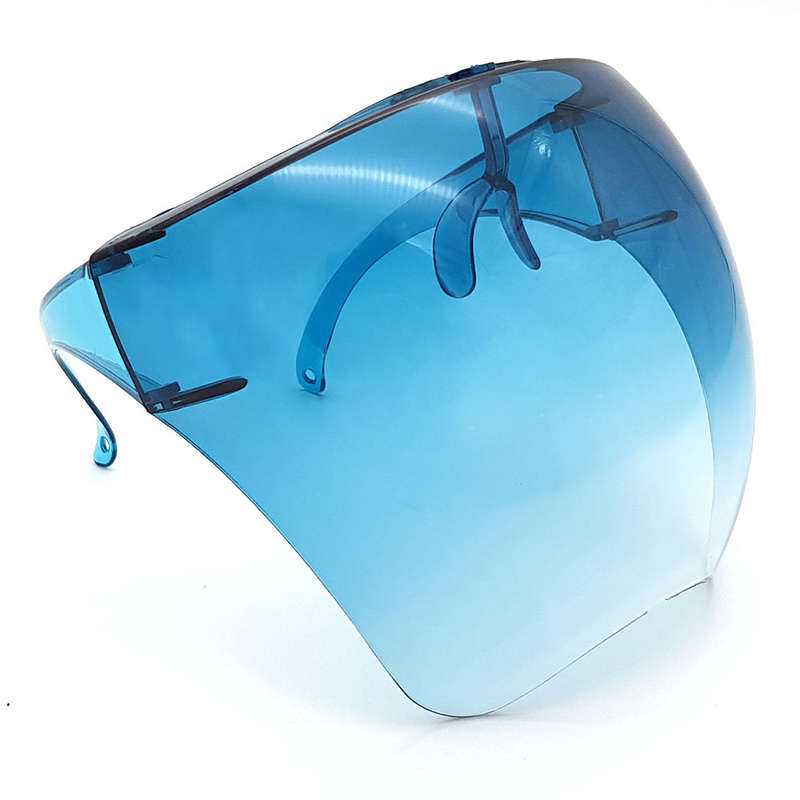 BUFFTEE Protective  Face Shield Clear & Sun Glasses with Eye shield- 2 Pack