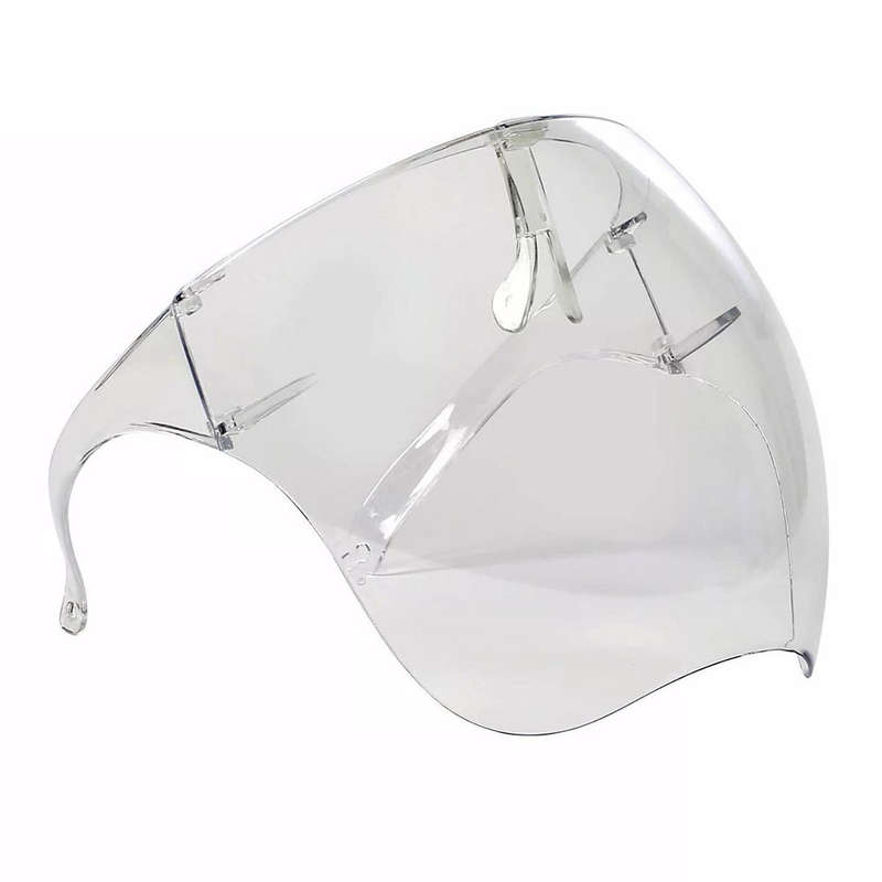 BUFFTEE Protective  Face Shield Clear & Sun Glasses with Eye shield- 2 Pack