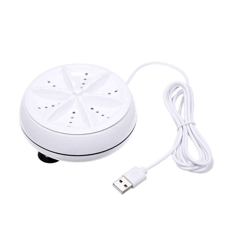 Ultrasonic Turbine Portable Mini Washing Machine