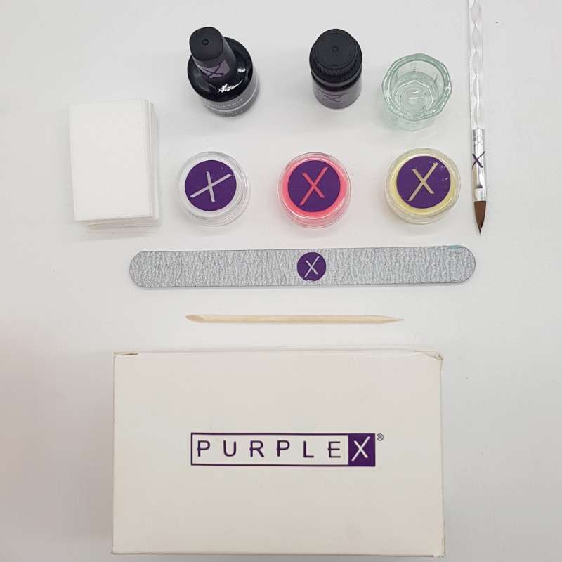 purpleX Acrylic Nail Top-Up Kit- Acrylic Overlay Kit