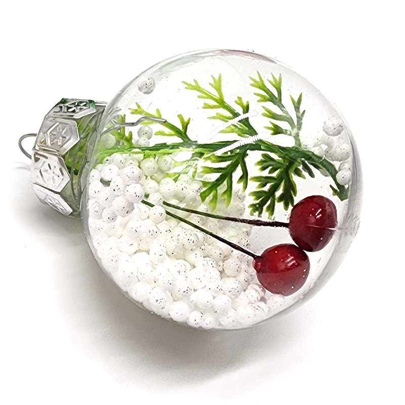 pX 30 Piece Rgw Christmas Tree Baubles - 6cm Christmas Festive Tree Balls