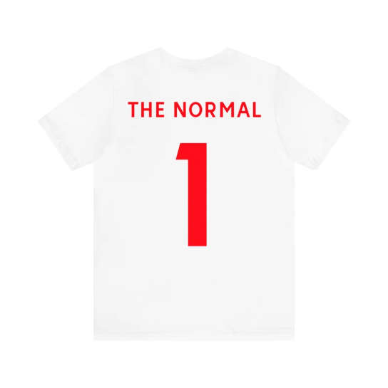 BUFFTEE Jürgen Klopp JK with The Normal 1 T-shirt - LFC Away Supporters Unisex Short Sleeve Tee-...