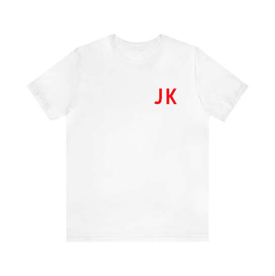 BUFFTEE Jürgen Klopp JK with The Normal 1 T-shirt - LFC Away Supporters Unisex Short Sleeve Tee-...