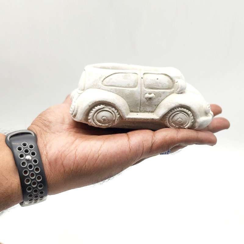 Palm Gardens Beetle Bug Mini Pot Car Plant Pot