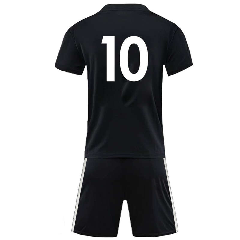 Bufftee Individual Junior Soccer Kit - Number 10 Midfielder Jersey &amp; Shorts 