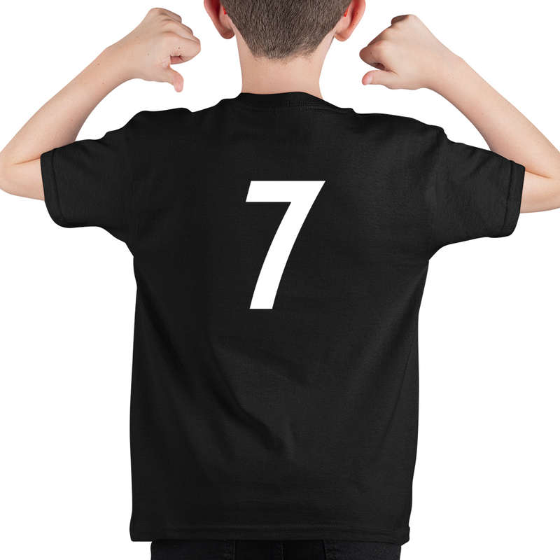 Bufftee Individual Junior Soccer Kit Number 11 Wingers Jersey &amp; Shorts Kids