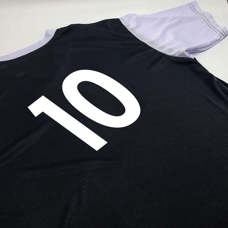 Bufftee Individual Junior Soccer Kit - Number 10 Midfielder Jersey &amp; Shorts 