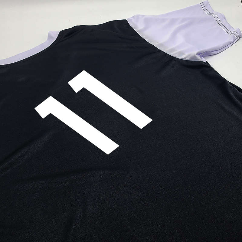 Bufftee Individual Junior Soccer Kit Number 11 Wingers Jersey &amp; Shorts Kids