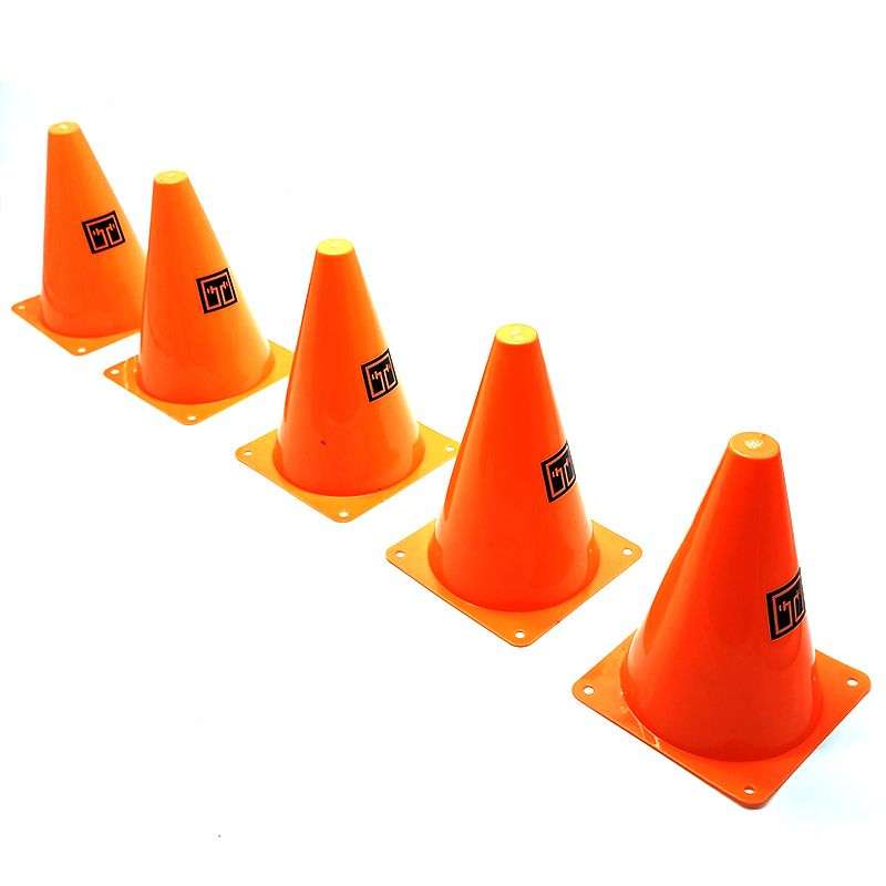 Bufftee Training Cone Speed Cones 5Pack &amp; Bufftee Cones Training Drills