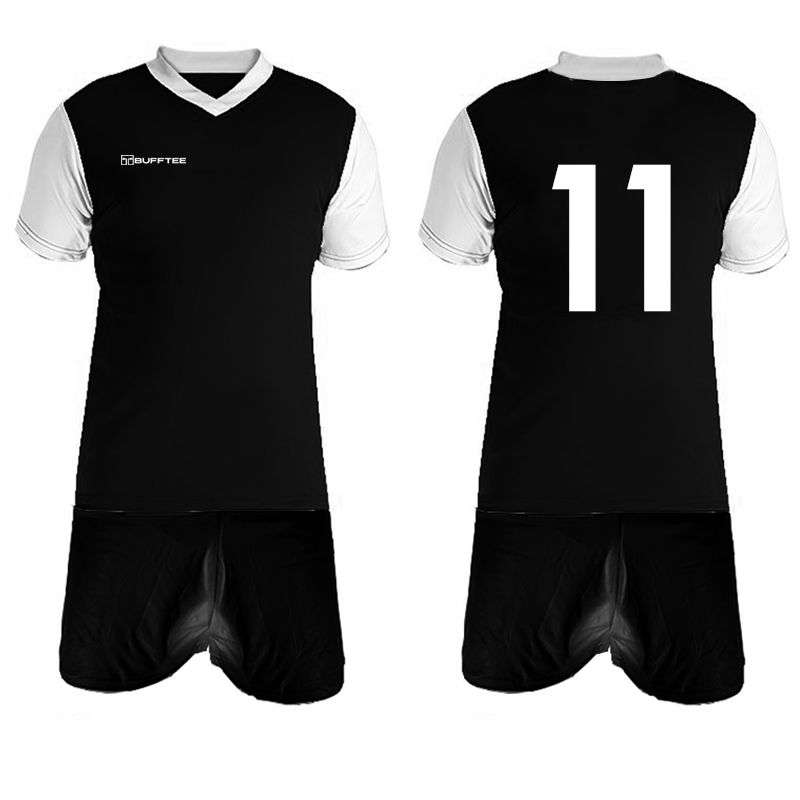 Bufftee Adults Soccer Kit Team of 14 With Numbers - 14 Soccer Top &amp; Shorts