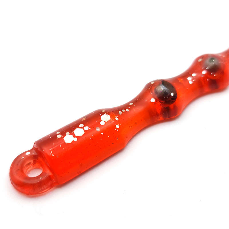 pX Tigers Eye &amp; Jade Protection Dagger-Scarlett Resin Kubaton Style Keychain Accessory