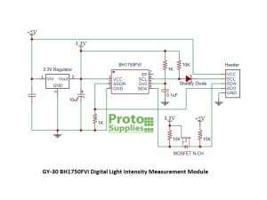 BH1750 Module Schematic