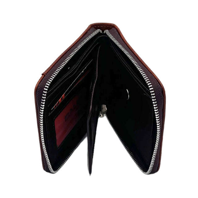 Balisi Bullet Men's Leather Wallet Brown