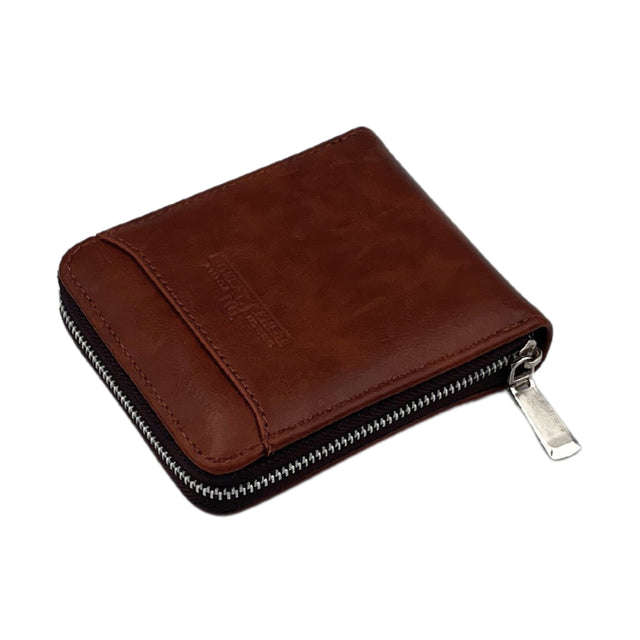 Balisi Bullet Men's Leather Wallet Brown