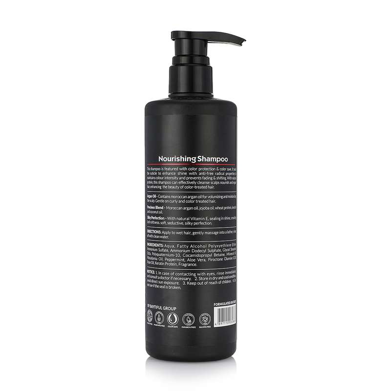 Karseell BNC Argan Nourishing Shampoo - 500ml | Sulfate-Free Repair for Dry & Damaged Hair