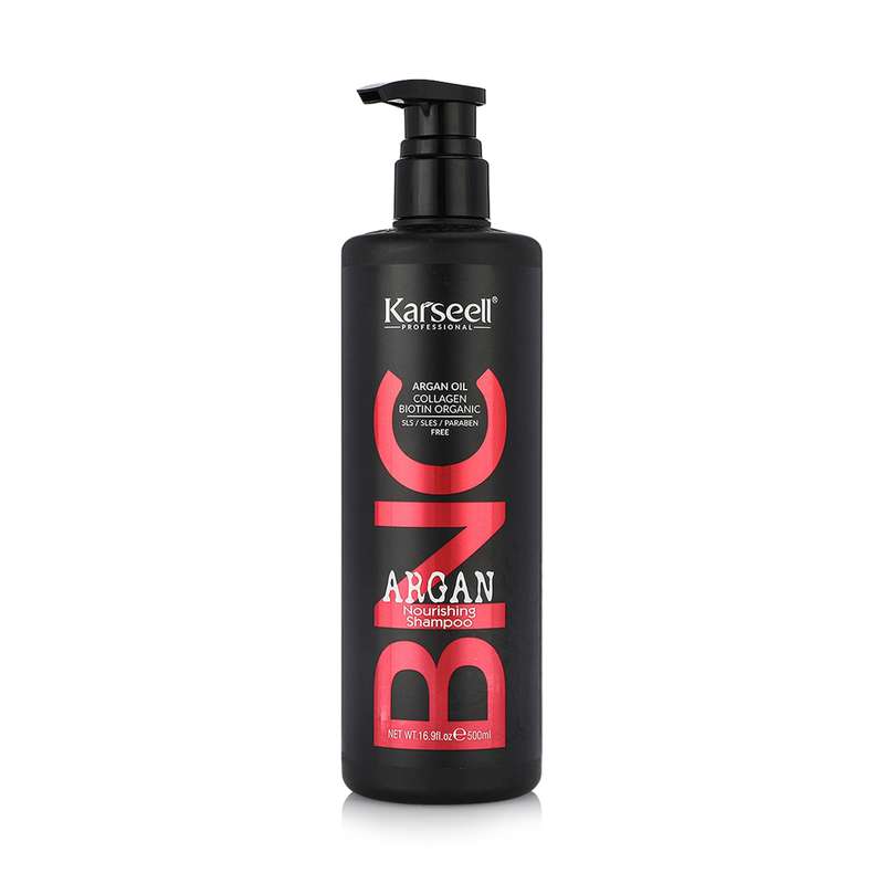 Karseell BNC Argan Nourishing Shampoo - 500ml | Sulfate-Free Repair for Dry & Damaged Hair