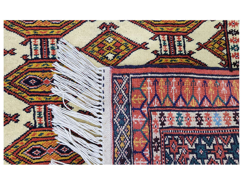 Beautiful Fine Classic Turkman carpet 130 x 92 cm