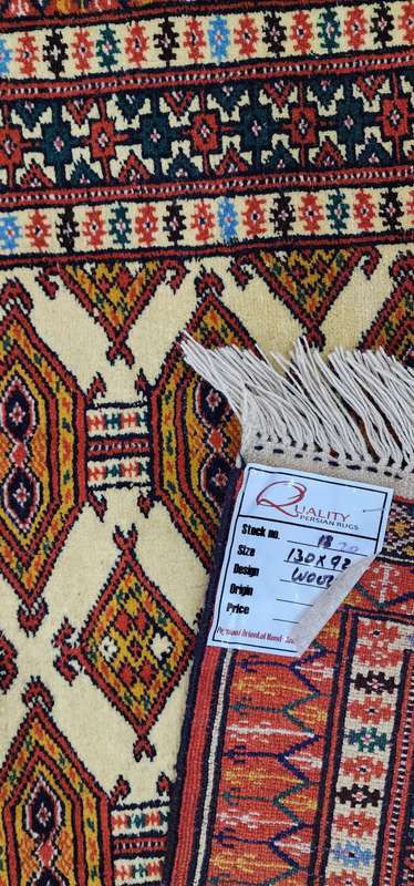 Beautiful Fine Classic Turkman carpet 130 x 92 cm