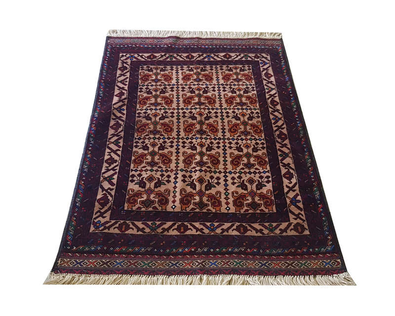 Stunning Fine Classic Turkman carpet 143 x 88 cm