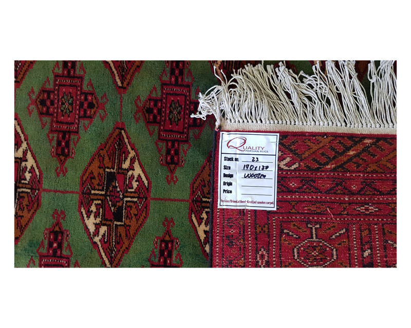 Top Quality Beautiful Classic Turkman carpet 190 x 130 cm