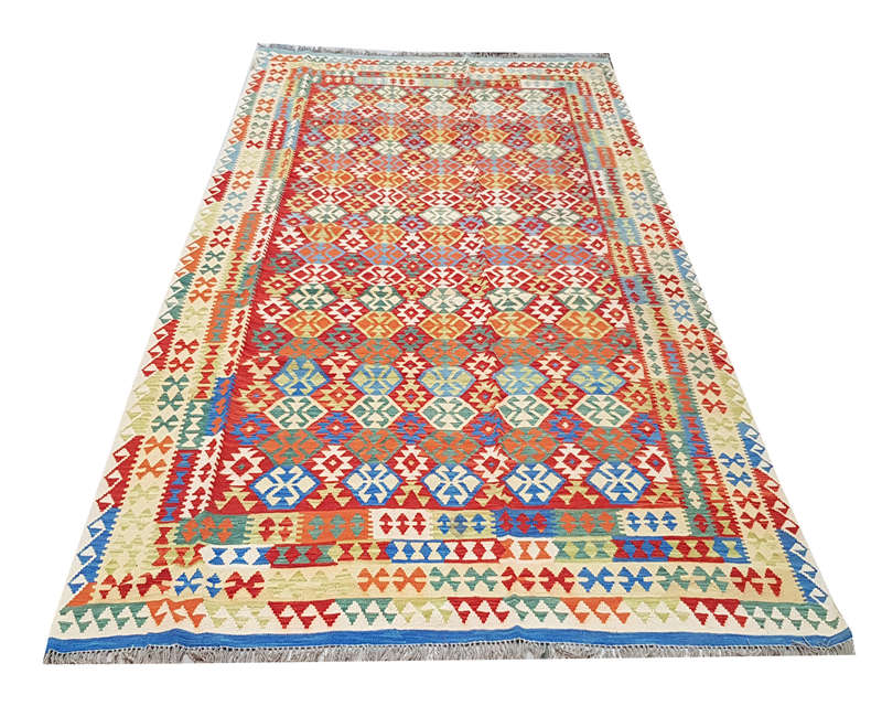 Fine Afghan Choubi kilim 367 x 260cm