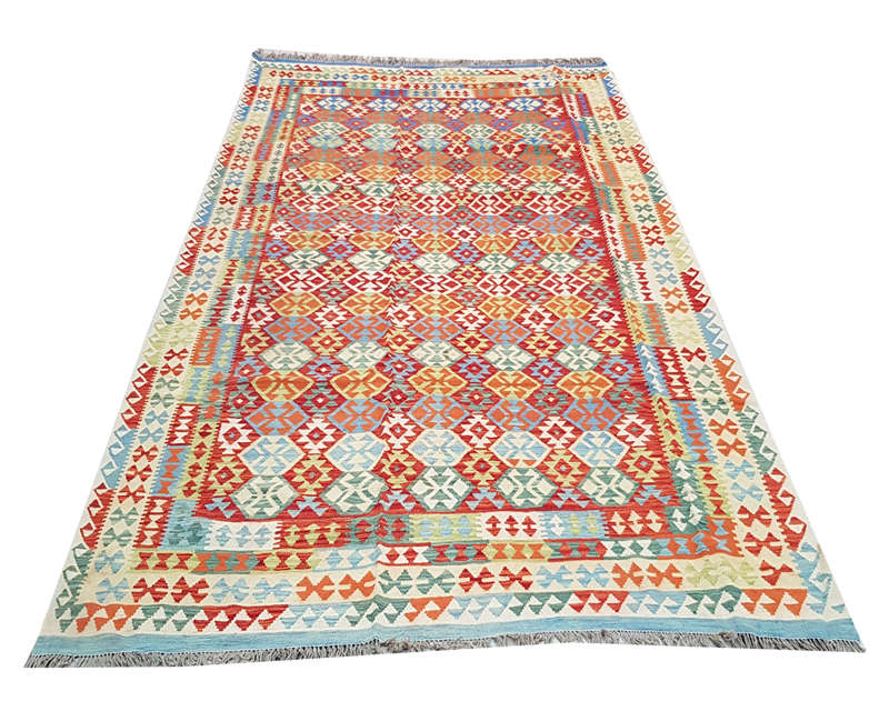 Fine Afghan Choubi kilim 367 x 260cm