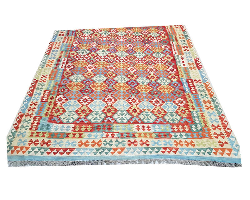 Fine Afghan Choubi kilim 367 x 260cm