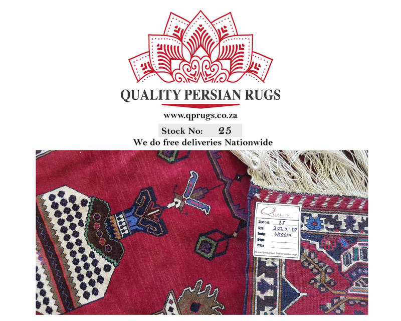 Fine rare piece Afghan Turkman carpet 202 x 120 cm