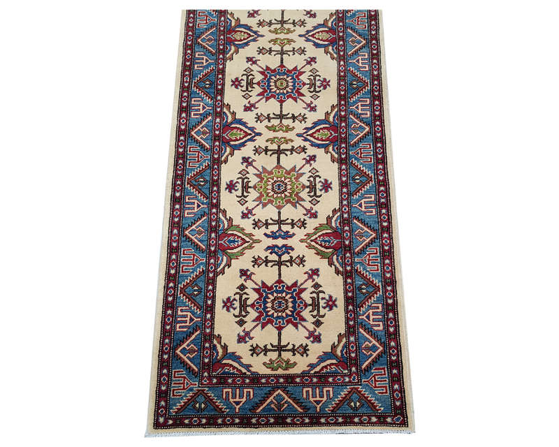 Gorgeous Afghan Kazaq Carpet 295 x 83cm