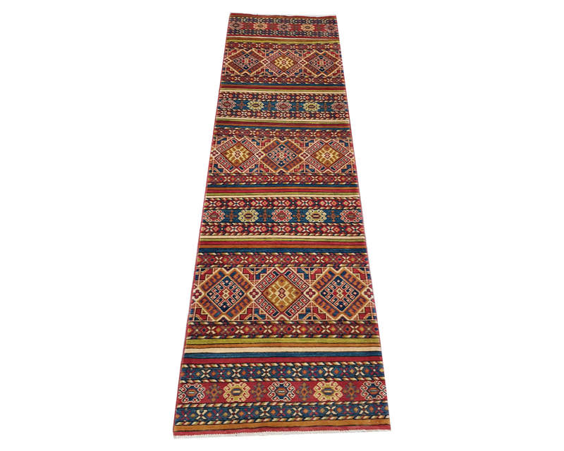Gorgeous Afghan Ariana Carpet 306 x 84cm