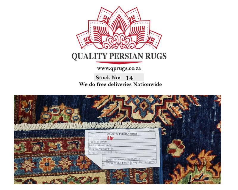 Fine Afghan Ariana Carpet 241 x 167 cm