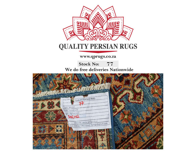 Stunning Fine Ariana Carpet 106 X 62cm