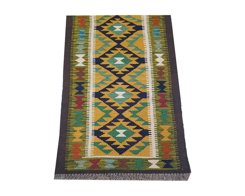 Stunning Handmade Maimana kilim 197-X-64  cm