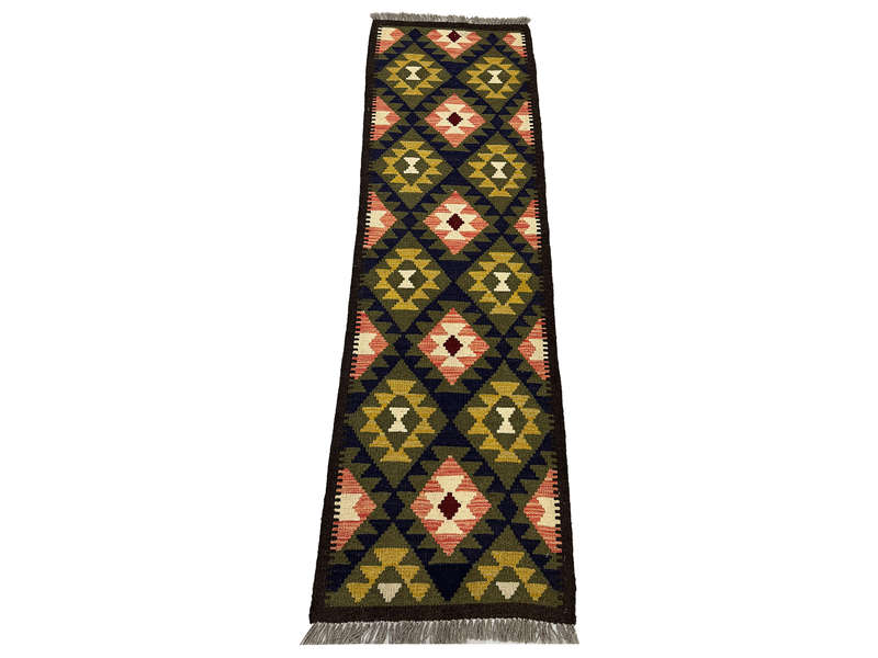 Fine Afghan Maimana kilim 205 x 62 cm