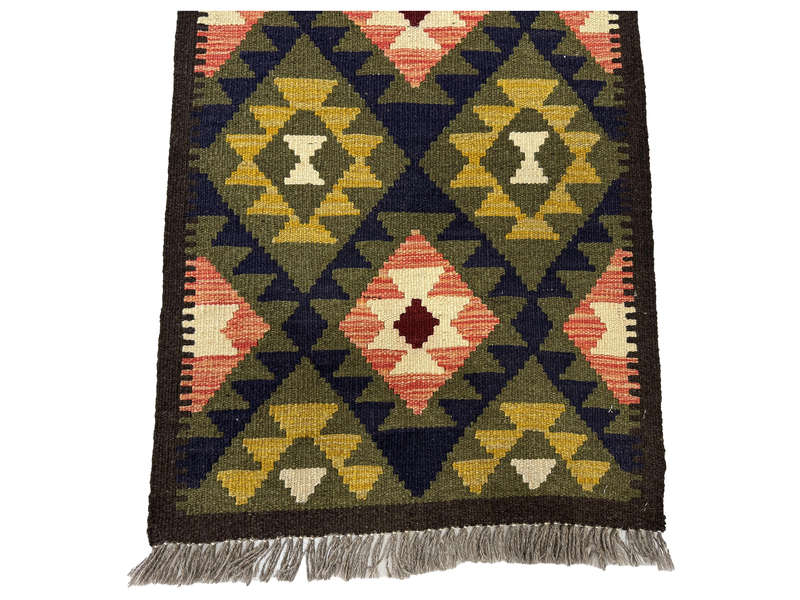 Fine Afghan Maimana kilim 205 x 62 cm