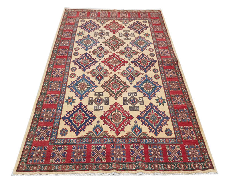 Gorgeous Afghan Kazaq Carpet 244 x 166cm