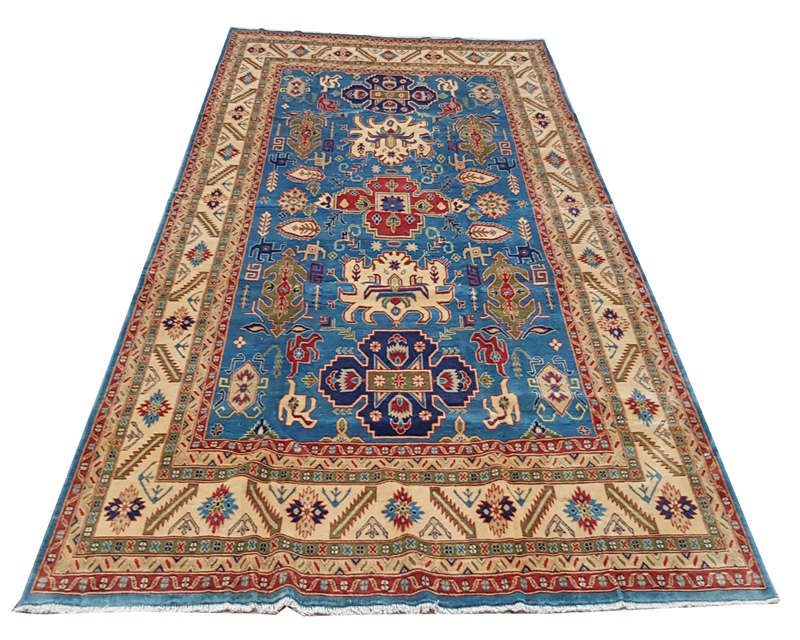 Beautiful Handmade Kazaq Carpet 365  x 274 cm