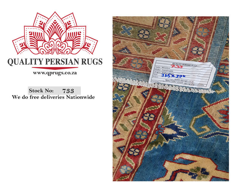 Beautiful Handmade Kazaq Carpet 365  x 274 cm