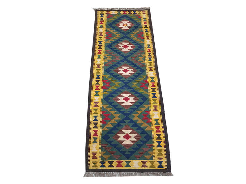 Fine Afghan Maimana kilim 208 x 67cm