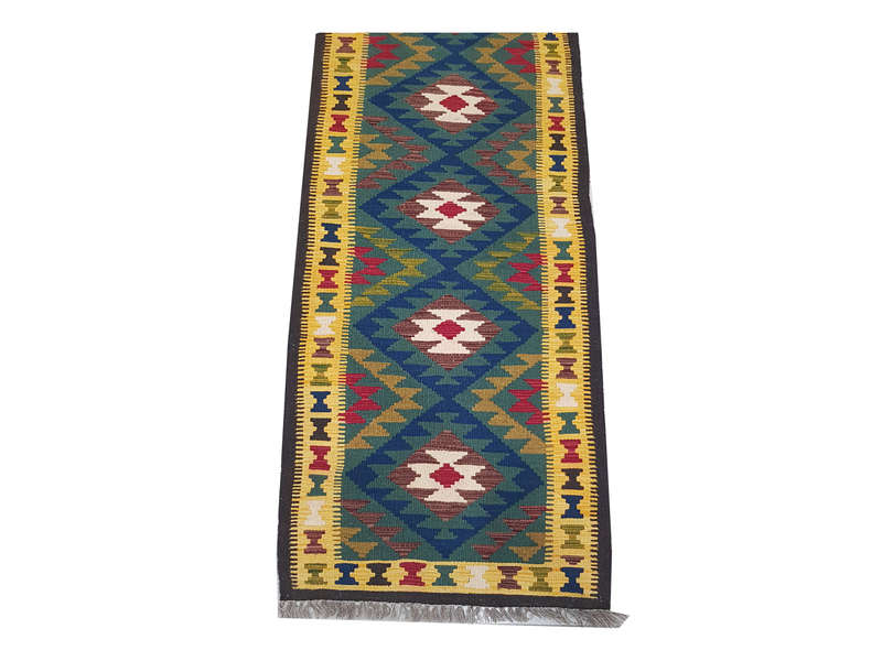 Fine Afghan Maimana kilim 208 x 67cm