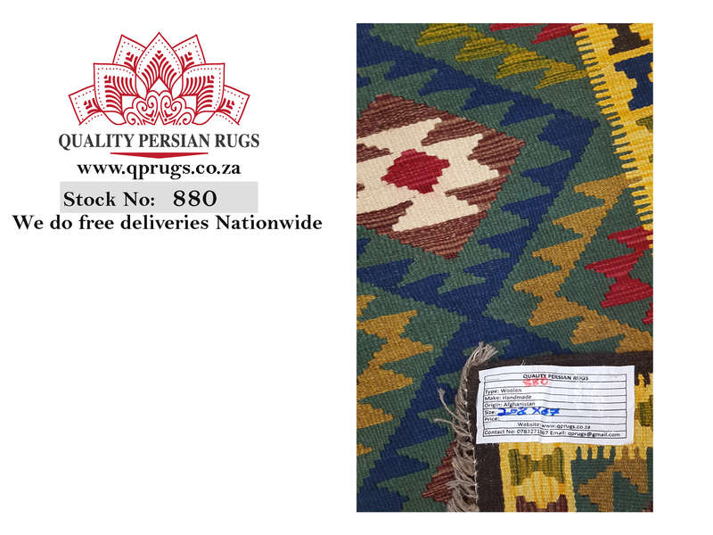 Fine Afghan Maimana kilim 208 x 67cm