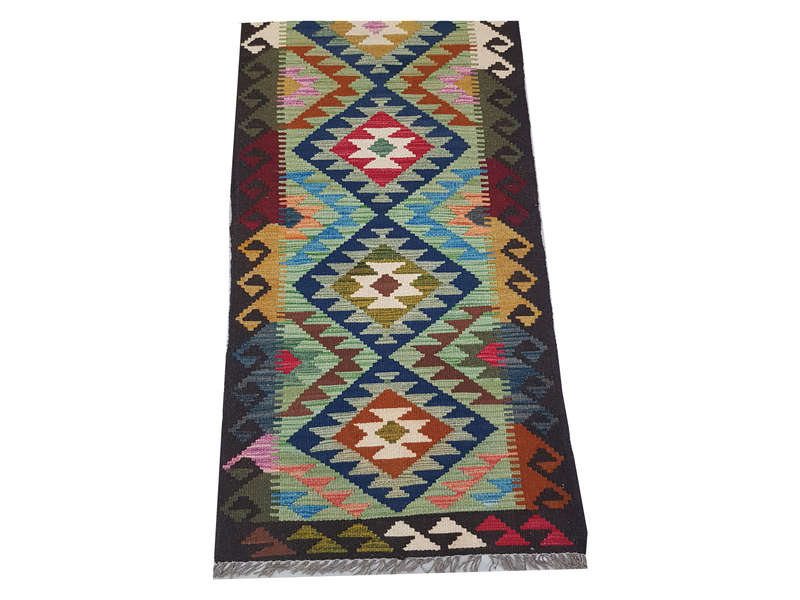 Fine Afghan Maimana kilim 198 x 64cm