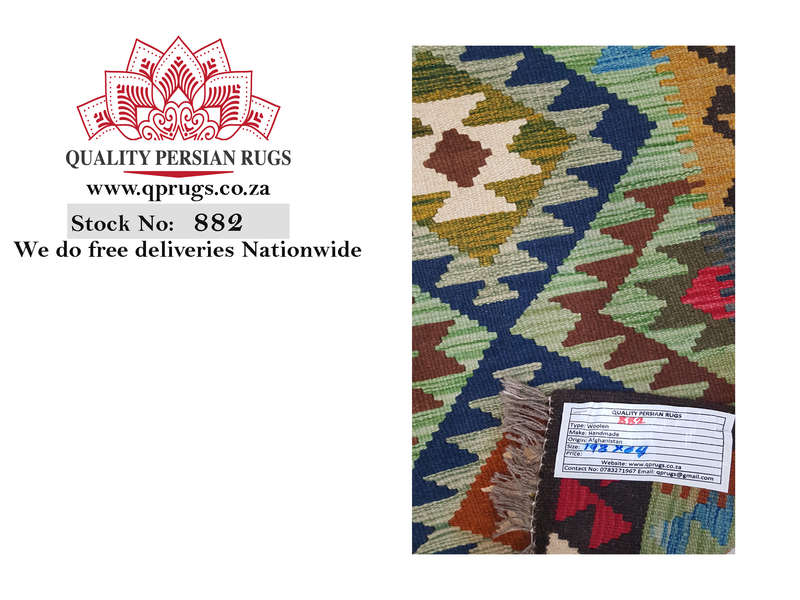 Fine Afghan Maimana kilim 198 x 64cm