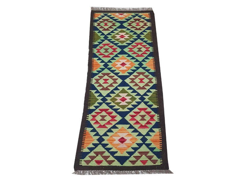 Gorgeous Afghan Maimana kilim 202 x 60cm