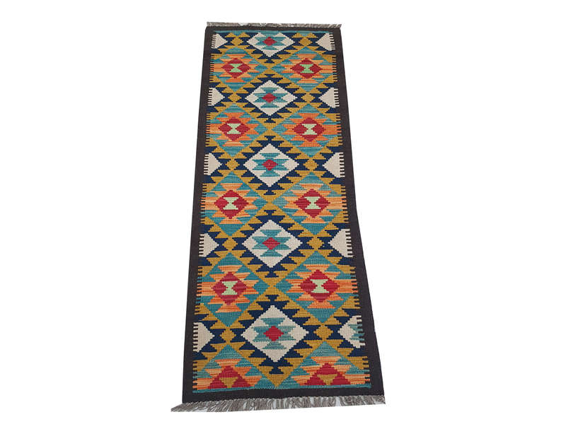 Gorgeous Afghan Maimana kilim 193 x 60cm