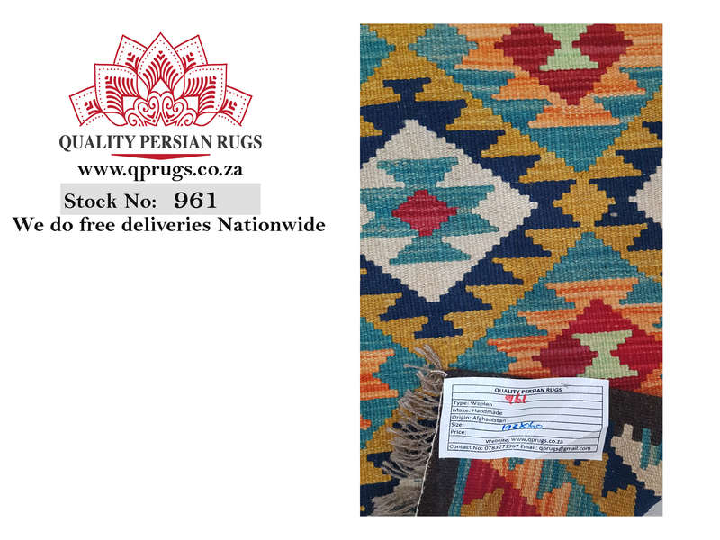 Gorgeous Afghan Maimana kilim 193 x 60cm