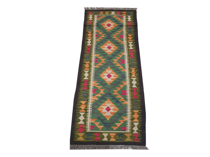 Beautiful Afghan Maimana kilim 199 x 57cm