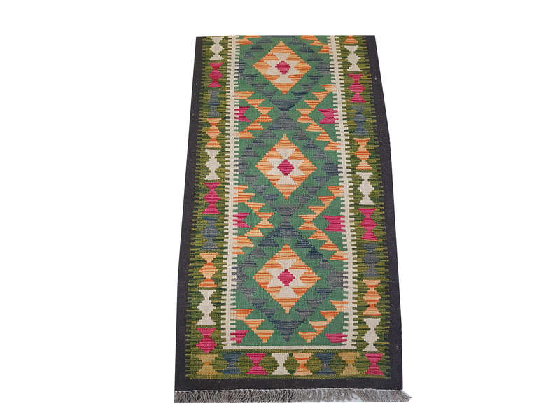 Beautiful Afghan Maimana kilim 199 x 57cm